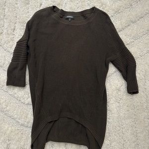 Express Army Green Sweater